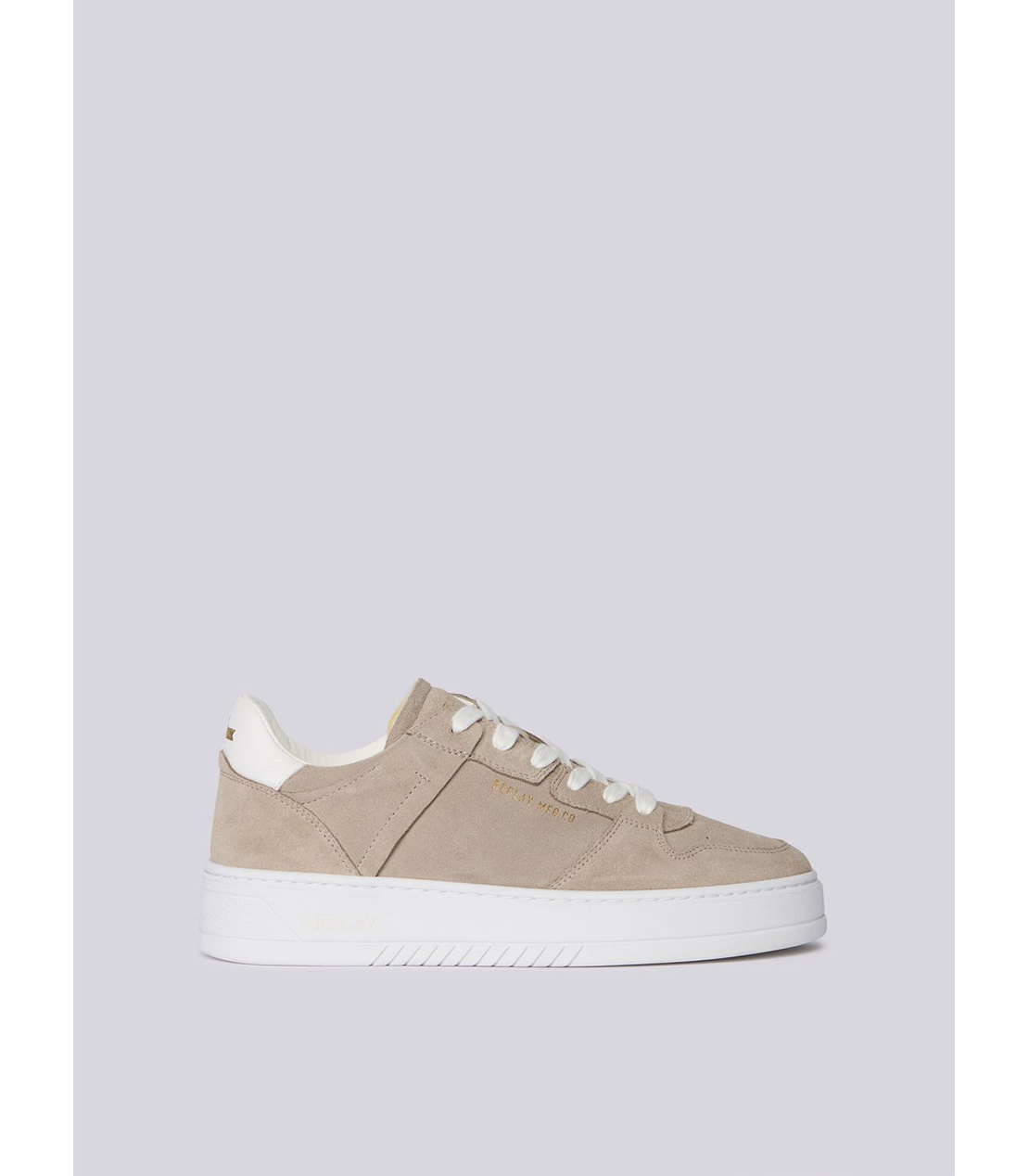 SBAM ユニオン スエードレザー スニーカー 詳細画像 ベージュ 1